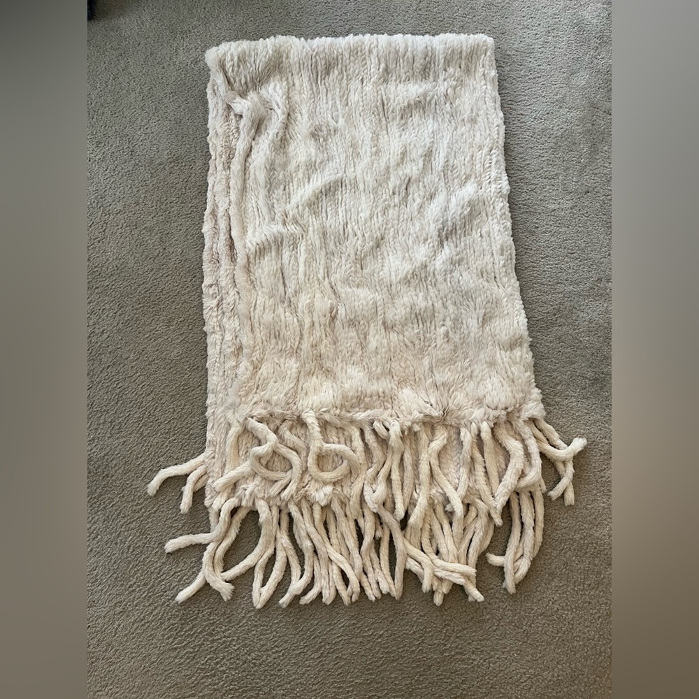 Rabbit Fur Blanket
